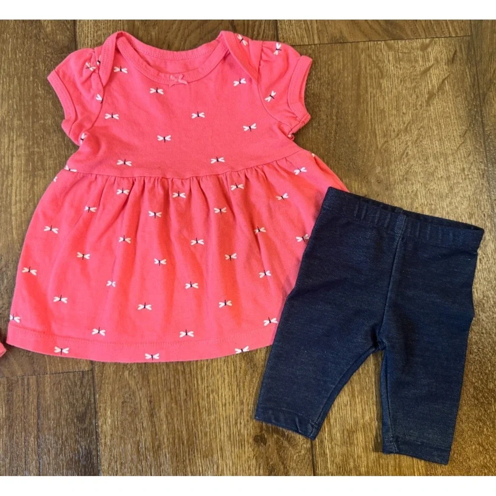 Baby Girl 3 Months Summer Clothes Shorts Dresses Outfits Loved By‎ Mommy Bundle